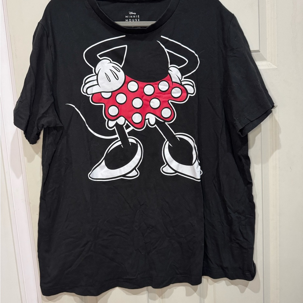Disney Minnie Mouse Black T-Shirt